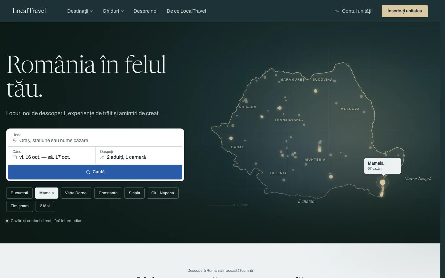 LocalTravel — Turism / Marketplace